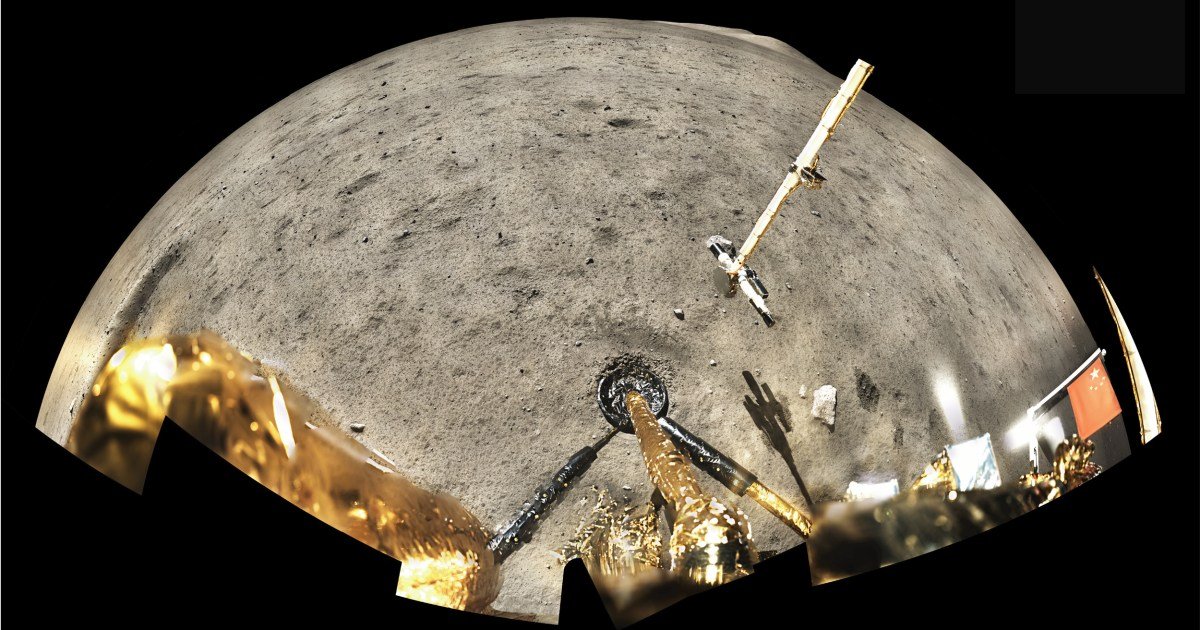 Lunar rocks from Chinese probe offer glimpse of moon's volcanic history