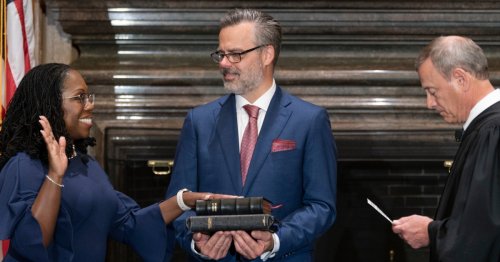 Ketanji Brown Jackson sworn in as first Black woman on the Supreme Court