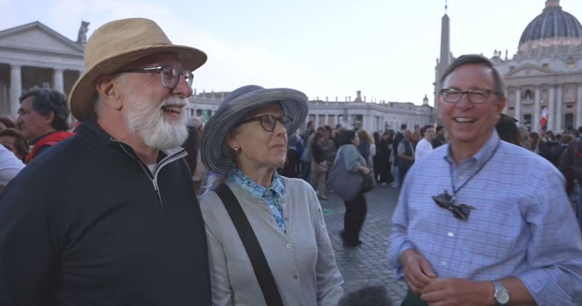 Americans visiting the Vatican react to Pope Leo XIV's election