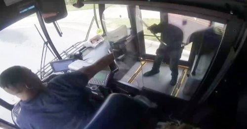 Video captures shootout between North Carolina bus driver and passenger after argument over stop request, officials say