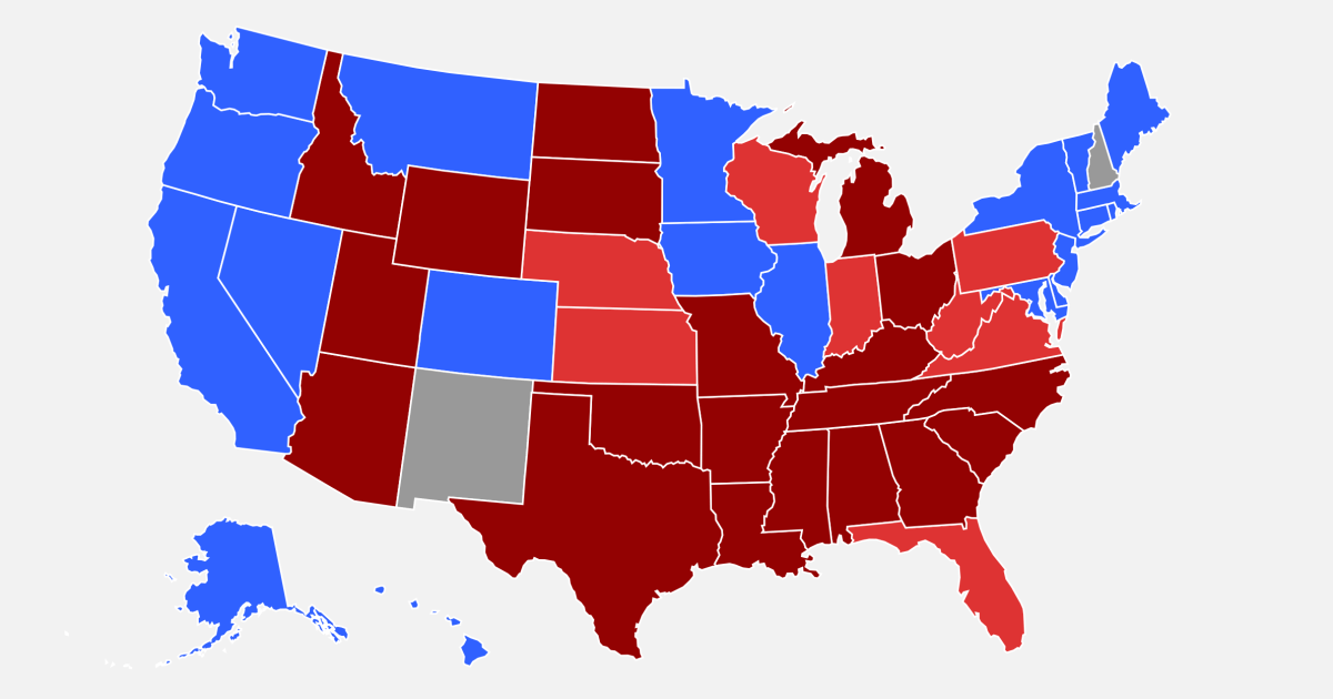 Map: See which states would ban, restrict or protect abortions if Roe is overturned