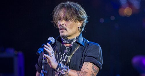 Johnny Depp gives surprise performance at Jeff Beck show in the U.K.