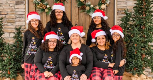 Single mom adopts 6 sisters from foster care: ‘God had a different plan for me’