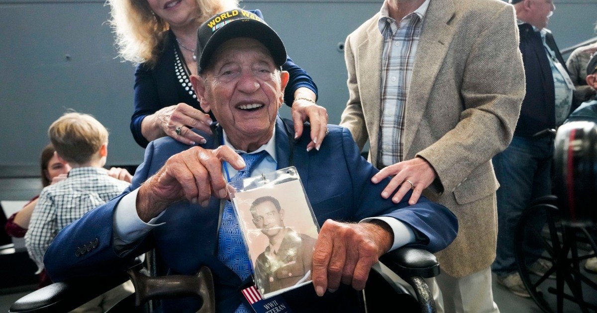 Oldest living Pearl Harbor survivor marks 105th birthday