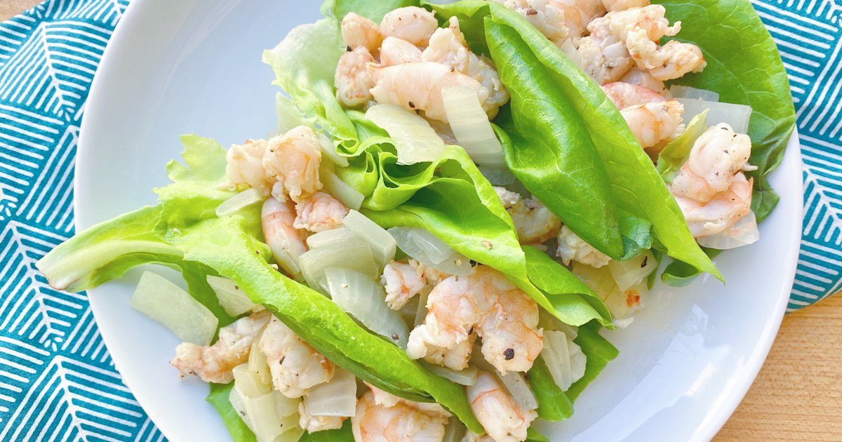 Black Pepper Shrimp Lettuce Wraps