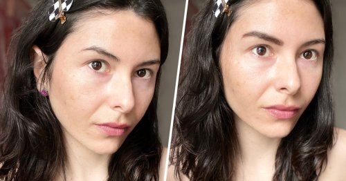 This $7 eyebrow stamp gave me perfectly even brows in minutes