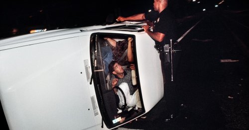 The LAPD tried to change its image after Rodney King. Here's what a photographer saw.