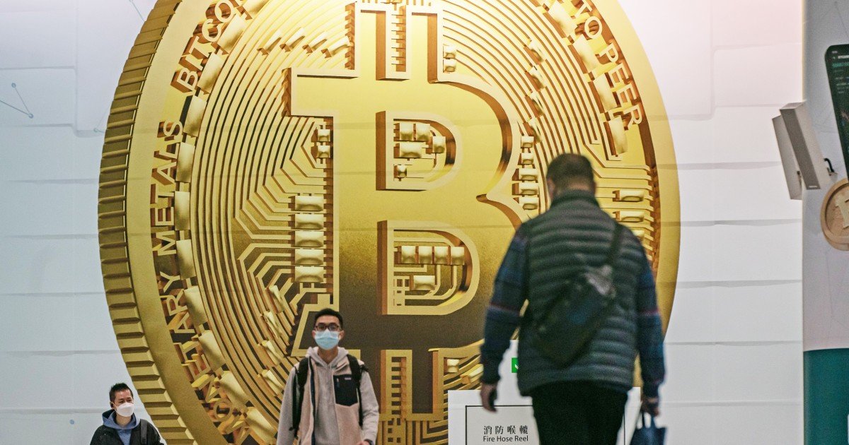 Bitcoin has lost more than half its value in the last six months amid broader tech sell-off