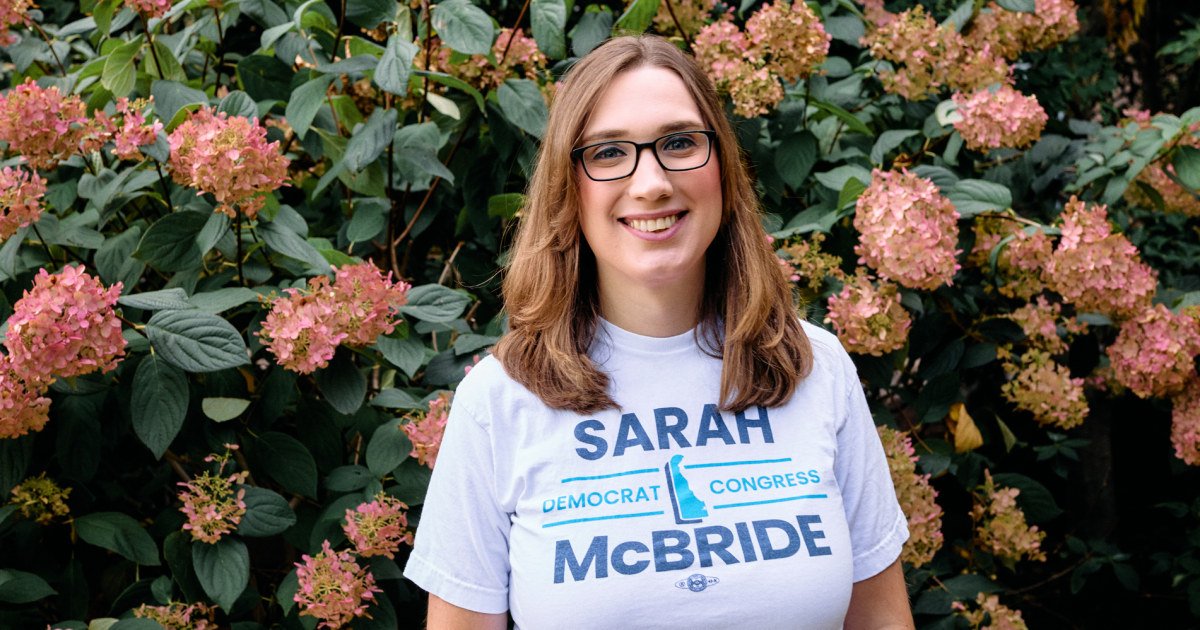 Sarah McBride Becomes The First Out Transgender Person Elected To ...