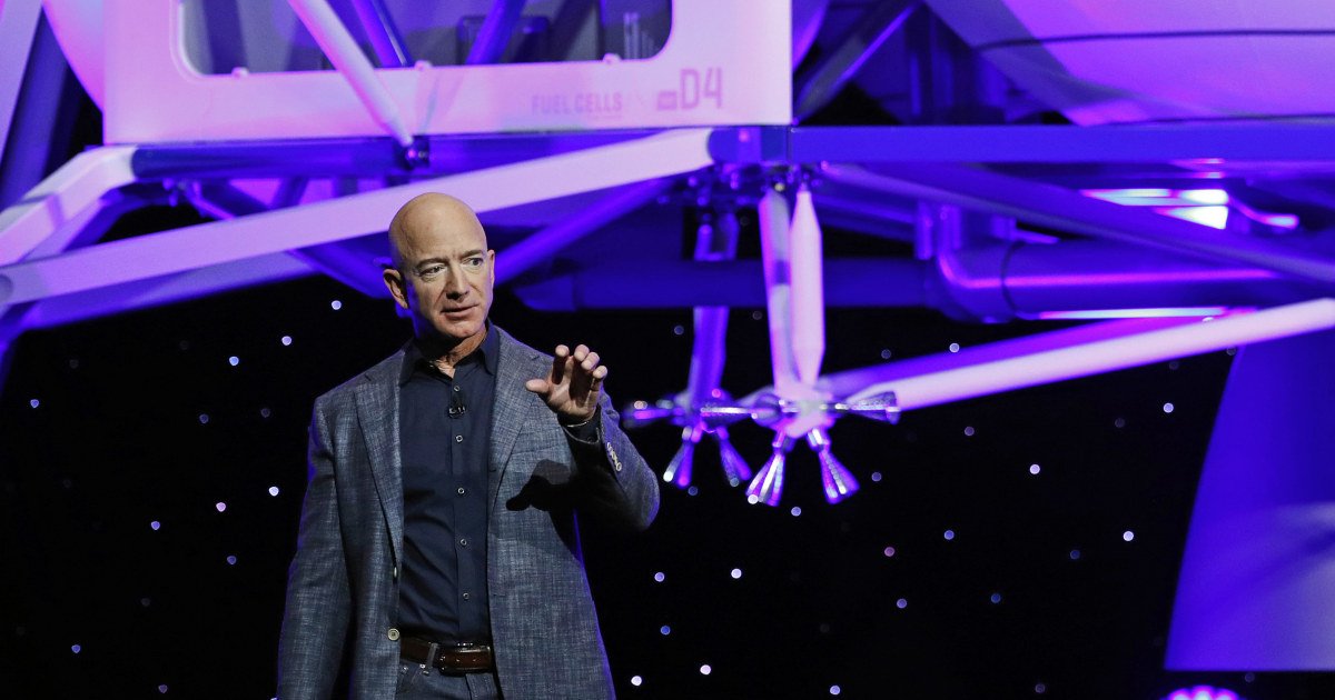 Jeff Bezos to launch himself into space for first time next month