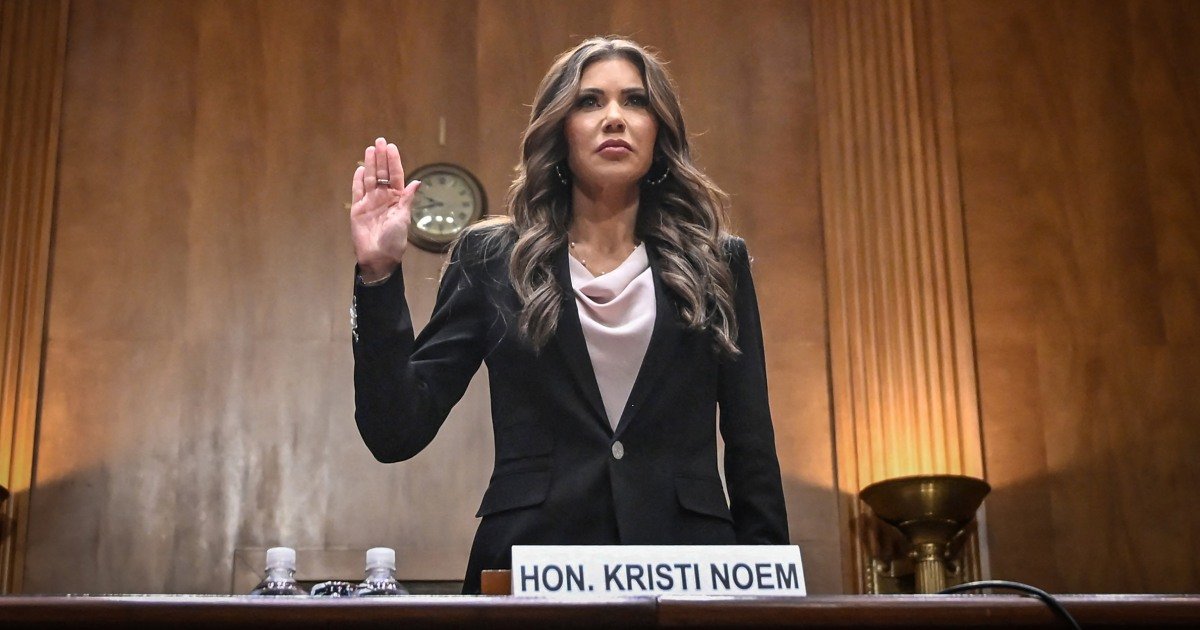 DHS Secretary Noem Fumbles Definition of Habeas Corpus in Heated Senate Exchange