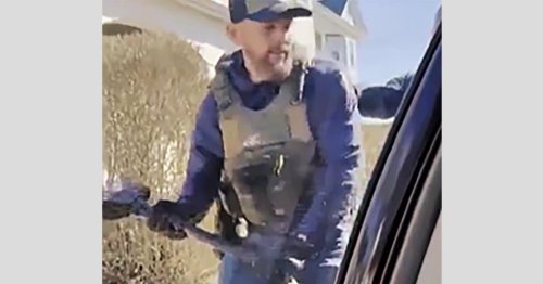 Mass. woman speaks out after video shows ICE agents smashing car window to get husband