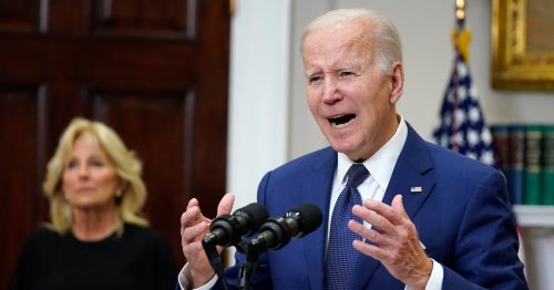 'I am sick and tired of it,' Biden says after Texas school shooting