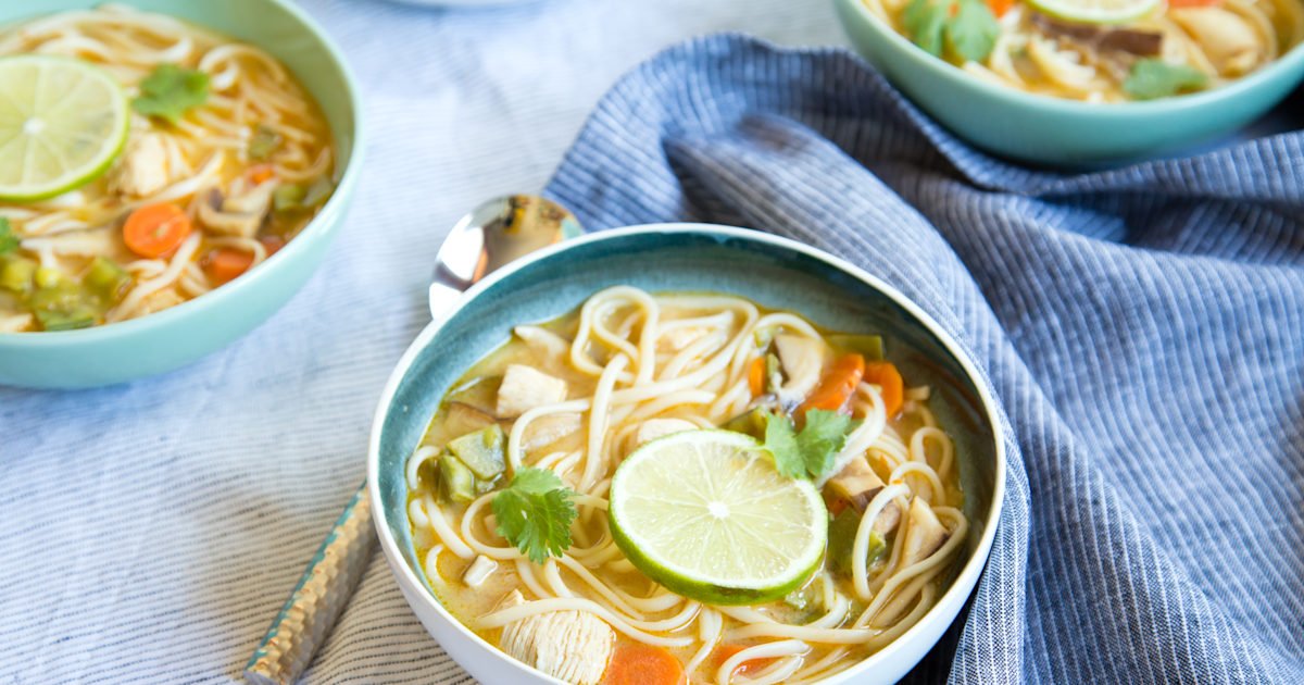 Coconut Curry Noodle Soup