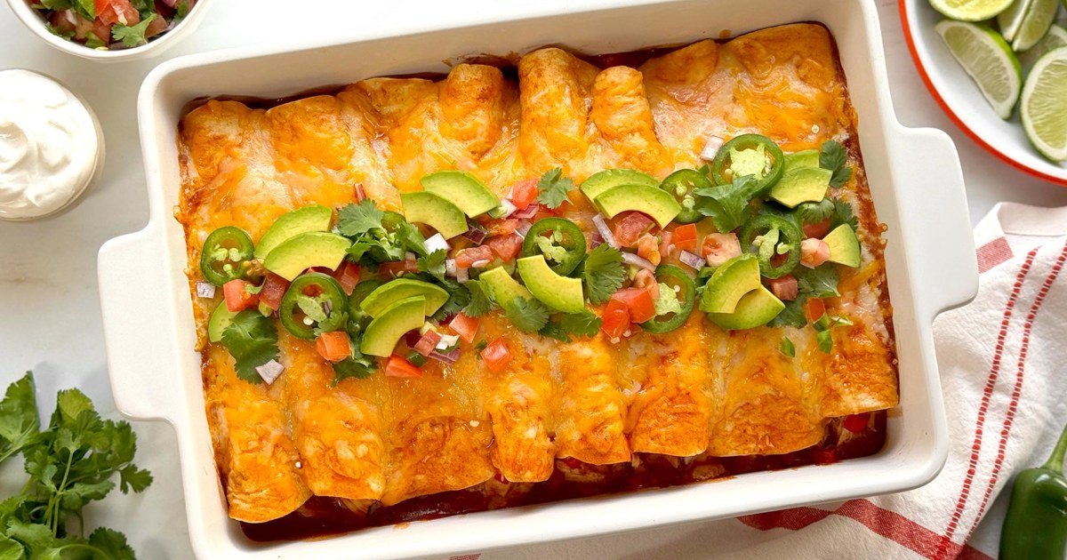 Make-Ahead Chicken Enchiladas