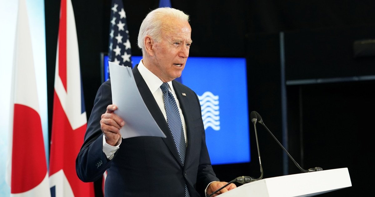 Biden agrees U.S.-Russian relations are at a 'low point' ahead of meeting with Putin