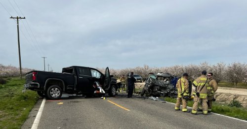 At least 8 dead and one injured in head-on collision in California, officials say