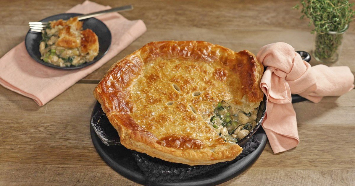 One-Pan Chicken Pot Pie
