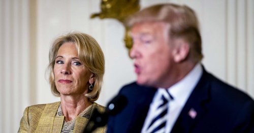 Even Betsy DeVos agrees: Trump crossed a ‘line in the sand’