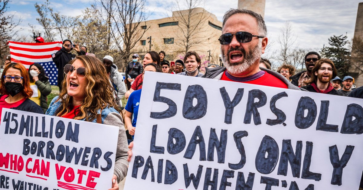 OPINION: I'm 61 and I'm going on strike against repaying my student loans
