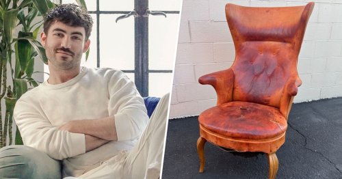 He bought a chair for $50 on Facebook Marketplace. Three months later, he sold it for $85,000