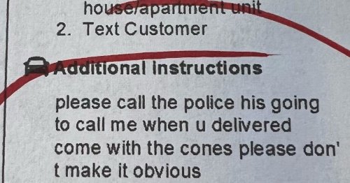 Woman rescued from hostage situation after sending a note to a restaurant with her Grubhub order