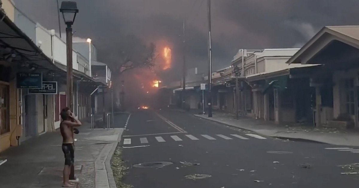 'There’s no way home': Evacuee from Maui wildfires describes devastation