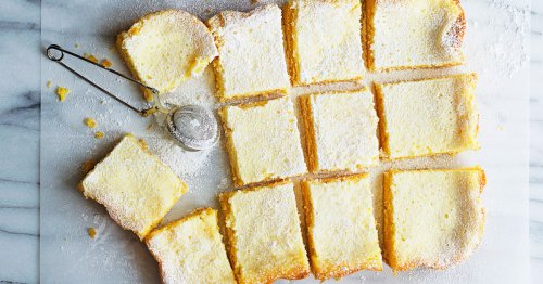 St. Louis-style ooey gooey butter cake is made with just 6 ingredients