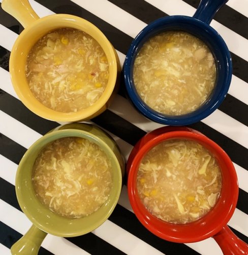 The best part of getting sick? My mom's Eggdrop Chicken Soup!