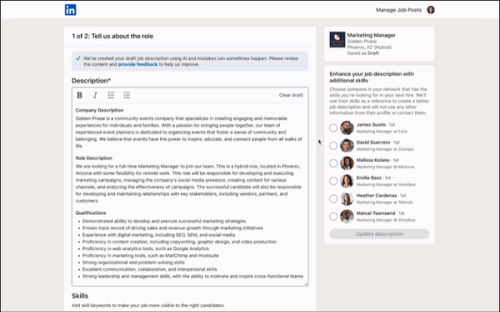 LinkedIn Creates Profile Summaries, Job Listings Via Generative AI