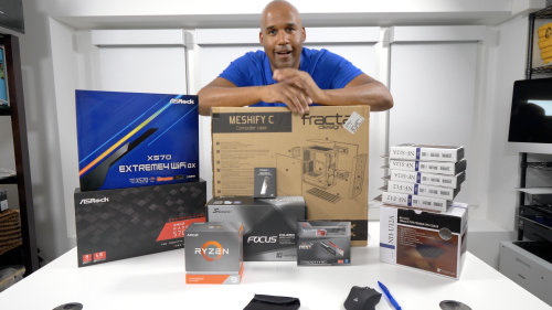 Carl Helps You Build A PC step by step