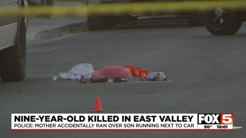 9-year-old boy racing his mom’s SUV dies in ‘terrible accident,’ Nevada police say