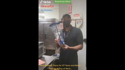 Burger King worker’s 27-year anniversary gift stuns TikTok - so viewers pitch in