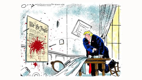 Jack Ohman: America loses its lunch over Trump ...