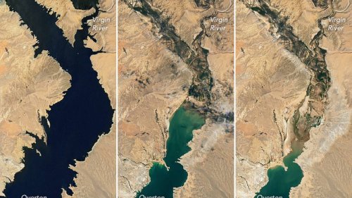 A water source for 40 million people is disappearing — and these NASA photos show it