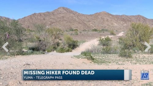 Hiker who never returned from trek is found dead at bottom of ridge, Arizona cops say