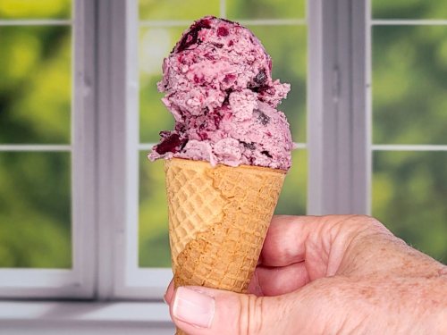 Homemade Dairy-Free Amaretto Cherry Chip Ice Cream