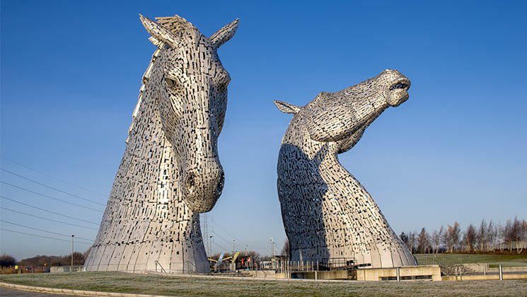 How to Visit the Kelpies in Scotland
