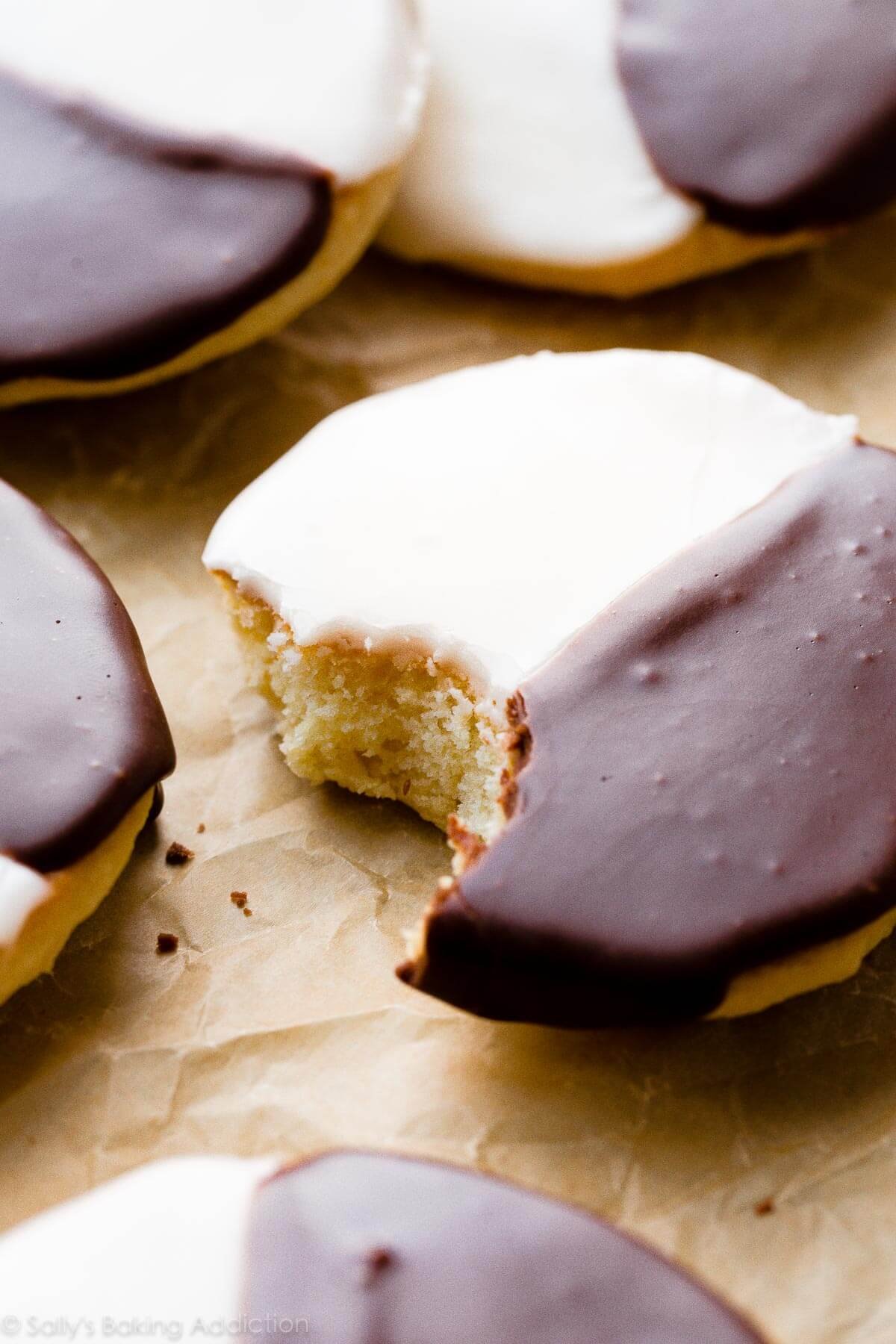 Black and White Cookies - Sally's Baking Addiction