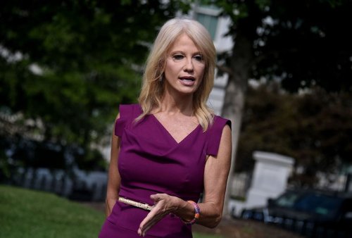 Kellyanne Conway ridiculed for grouping marijuana into same category as opioids