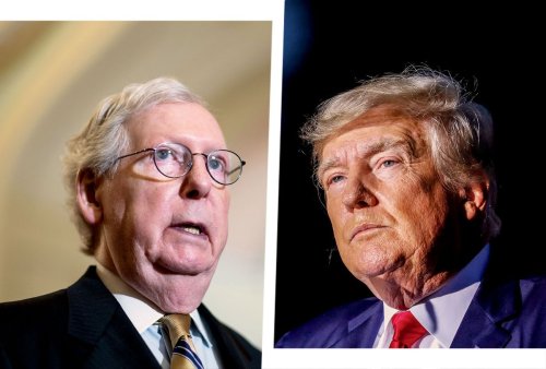 Trump attacks Mitch McConnell on Truth Social with racist nickname for his wife