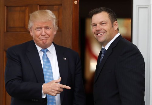 Kris Kobach's list of demands for White House gig includes 24-hour access to government jet: report