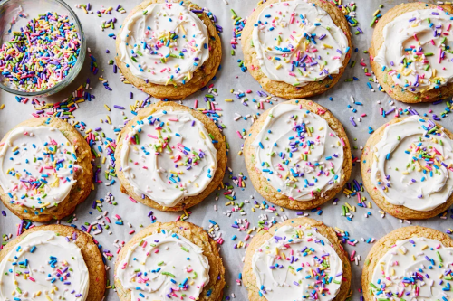 These sugar cookies are perfect for birthdays and lunchboxes alike