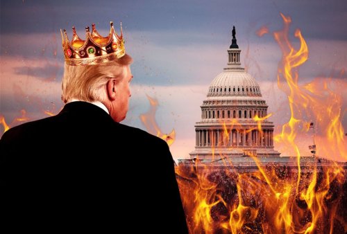 "King Trump" dreams of a glorious return: It seems preposterous, but we laugh at our peril