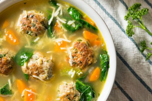 Italian wedding soup just might be the perfect option for a rain-drenched, chilly autumn weekend