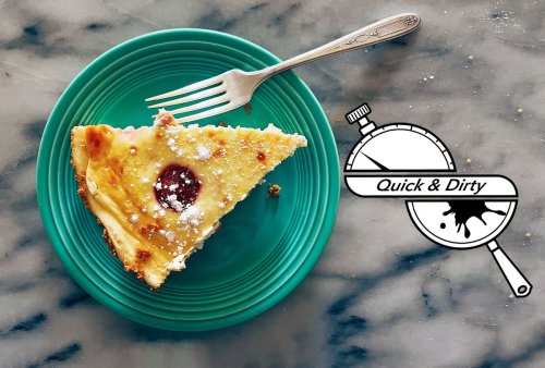 Jamie Oliver's genius one-pan cheesecake will change how you do dessert