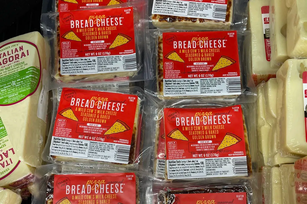 Trader Joe’s pizza bread cheese is as delicious as I feared