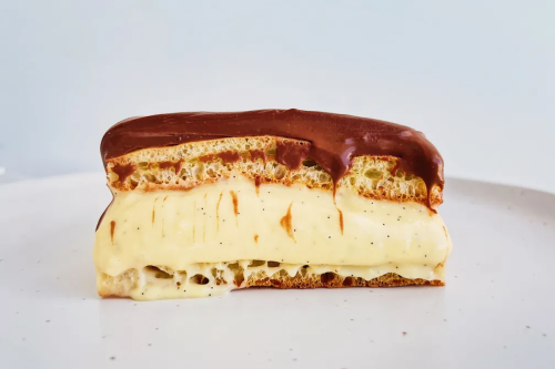 This éclair cake is so easy, an 8-year-old could make it
