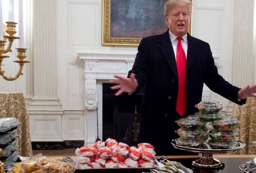 McDonald Trump: The surreal White House fast-food feast was America at its worst