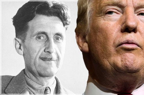 The normalization of Donald Trump began in "1984": How George Orwell's Newspeak has infected the news media